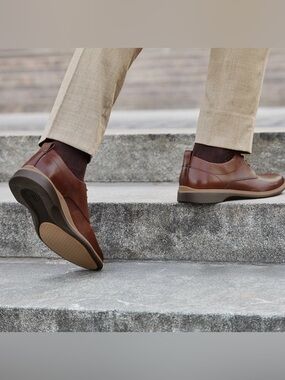 Amberjack The Original Dress Shoes In Chestnut Men’s Size 10M w/dust bag